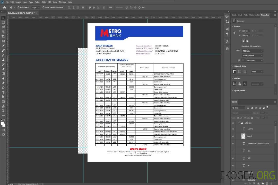 Royaume-Uni Metro Bank excel pdf template Royaume-Uni Metro Bank excel pdf template